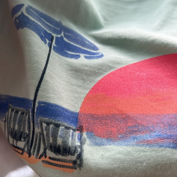 NWT Life is Good XS mint green T shirt - Picture 6 of 6